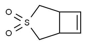 3-Thiabicyclo[3.2.0]hept-6-ene 3,3-dioxide Struktur