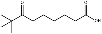 8,8-DIMETHYL-7-OXONONANOIC ACID 结构式