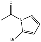 1-乙酰基-2-溴吡咯 结构式