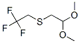 2-[(2,2-ジメトキシエチル)チオ]-1,1,1-トリフルオロエタン 化学構造式