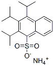 ammonium tris(1-methylethyl)naphthalenesulphonate Structure