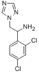 ALPHA-(2,4-DICHLOROPHENYL)-1H-1,2,4-TRIAZOLE-1-ETHANAMINE 结构式