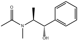 N-Acetyl-(+)-Pseudoephedrine 结构式