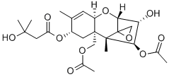 3'-hydroxy-T-2 toxin 结构式
