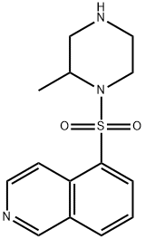1-(5-异喹啉磺酰基)-2-甲基哌嗪, 84477-87-2, 结构式