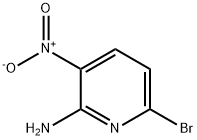 2-アミノ-6-ブロモ-3-ニトロピリジン 化学構造式