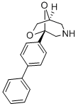 6,8-Dioxa-3-azabicyclo(3.2.1)octane, 5-(1,1'-biphenyl)-4-yl- Structure
