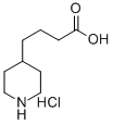 4-ピペリジン酪酸塩酸塩 塩酸塩 化学構造式