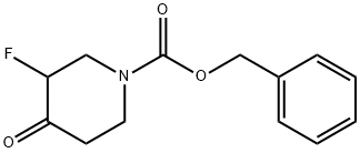 3-氟-4-氧代哌啶-1-甲酸苄酯, 845256-59-9, 结构式
