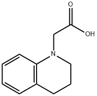 3,4-二氢-1(2H)-喹啉乙酸,845264-90-6,结构式