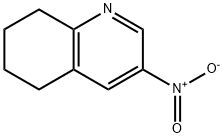 3-nitro-5,6,7,8-tetrahydroquinoline Struktur
