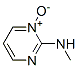 2-Pyrimidinamine, N-methyl-, 1-oxide (9CI) 结构式