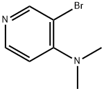 3-溴-4-N,N-二甲氨基吡啶, 84539-35-5, 结构式