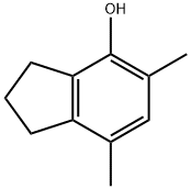5,7-dimethylindan-4-ol Struktur