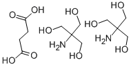 トリス(ヒドロキシメチル)アミノメタンコハク酸塩 化学構造式