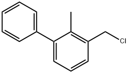 1-(chloromethyl)-2-methyl-3-phenyl-benzene Structure