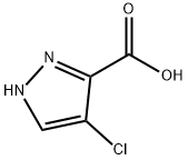 1H-Pyrazole-3-carboxylicacid,4-chloro-(9CI) Struktur