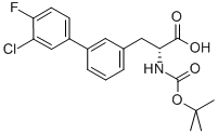 BOC-D-2-AMINO-3-(3'-CHLORO-4'-FLUORO-BIPHENYL-3-YL)-PROPIONIC ACID|