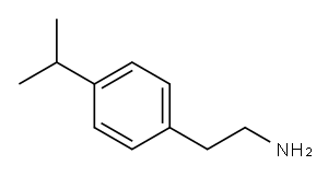 4-异丙基苯乙胺, 84558-03-2, 结构式