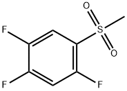 1,2,4-Trifluoro-5-(methylsulfonyl)benzene Structure