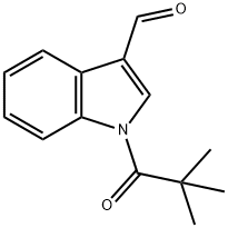1-pivaloylindole-3-carbaldehyde,845619-73-0,结构式