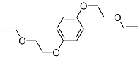 1,4-ビス[2-(ビニルオキシ)エトキシ]ベンゼン 化学構造式