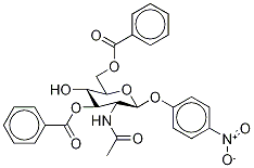 p-Nitrophenyl 2-Acetamido-2-deoxy-3,6-di-O-benzoyl--D-glucopyranoside 结构式