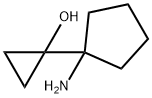 Cyclopropanol, 1-(1-aminocyclopentyl)- (9CI) Structure