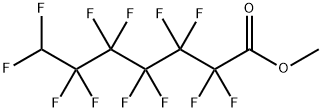 METHYL 7H-PERFLUOROHEPTANOATE Structure