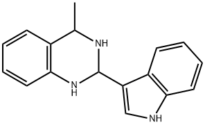 2-(1H-Indol-3-yl)-4-methyl-1,2,3,4-tetrahydro-quinazoline,84571-41-5,结构式