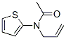 Acetamide,  N-2-propenyl-N-2-thienyl-  (9CI) 化学構造式