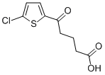 5-(5-氯噻吩-2-基)-5-氧代戊酸, 845790-40-1, 结构式