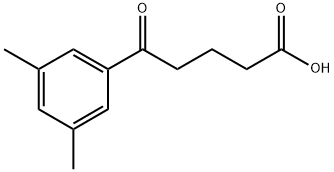 5-(3,5-DIMETHYLPHENYL)-5-OXOVALERIC ACID Struktur
