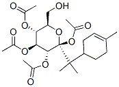 [(2S,3R,4S,5R,6R)-3,4,5-triacetyloxy-6-(hydroxymethyl)-2-[2-(4-methyl-1-cyclohex-3-enyl)propan-2-yl]oxan-2-yl] acetate|