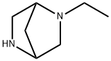 2-エチル-2,5-ジアザビシクロ[2.2.1]ヘプタン 化学構造式