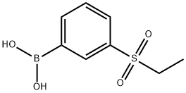3-磺酸乙酯苯硼酸 结构式