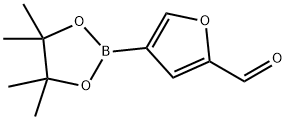 5-FORMYLFURAN-3-BORONIC ACID PINACOL ESTER Structure