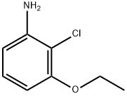 Benzenamine, 2-chloro-3-ethoxy- Struktur