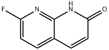 7-氟-[1,8]二氮杂萘-2-酮,846033-37-2,结构式