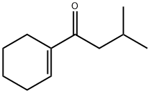 1-(1-シクロヘキセン-1-イル)-3-メチル-1-ブタノン 化学構造式