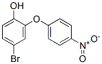 4-bromo-2-(4-nitrophenoxy)phenol,84604-85-3,结构式