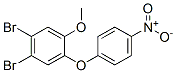 4,5-dibromo-2-(4-nitrophenoxy)anisole 结构式
