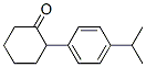 2-[4-(1-メチルエチル)フェニル]シクロヘキサノン 化学構造式