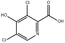 3,5-Dichloro-4-hydroxypyridine-2-carboxylic acid Structure