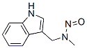 N-nitroso-N-methyl-3-aminomethylindole Structure