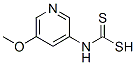 Carbamodithioic acid, (5-methoxy-3-pyridinyl)- (9CI) Struktur