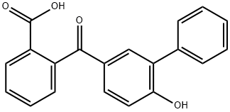 芬地柞酸 结构式