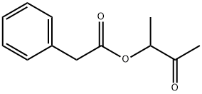 ベンゼン酢酸1-メチル-2-オキソプロピル 化学構造式