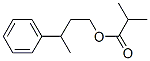 3-phenylbutyl isobutyrate 结构式