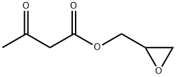 oxiranylmethyl acetoacetate 结构式